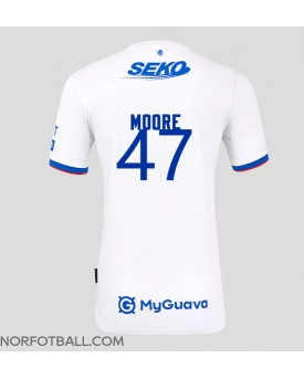 Billige Fotballdrakt Rangers Mikey Moore #47 Replika Bortedrakt 2025-26 Kortermet